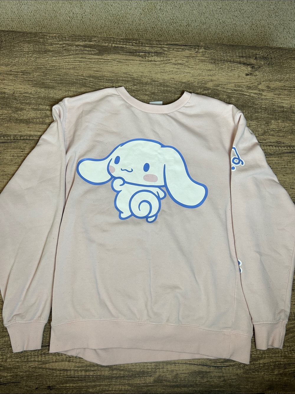 Sanrio Hello Kitty And Friends Cinnamoroll Pink Sweater